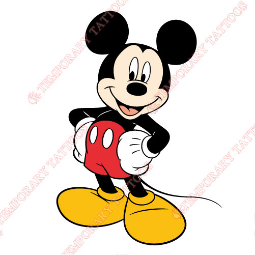 Mickey Mouse Customize Temporary Tattoos Stickers NO.814